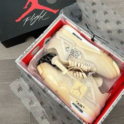 Air Jordan 4’s Off White 