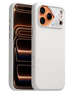 Aulumu A17 Vegan Leather CoolHyper iPhone 17 Pro Case | Camera Control | with Cooling Fins | Luxury Comfort | Compatible with MagSafe | Complete Wrap-