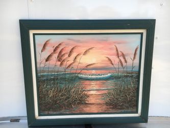 Large Beautiful Picture of Sunset