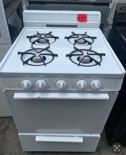 24”  White Stove , Take it today Pay Later! Ask for Details
