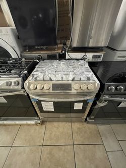 New Lg Slide In Gas Range 