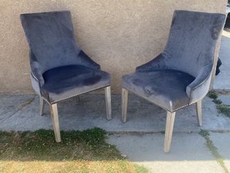 2 Grey Chairs