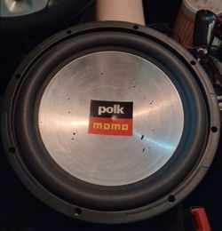 10in Polk mono sub (DVC)