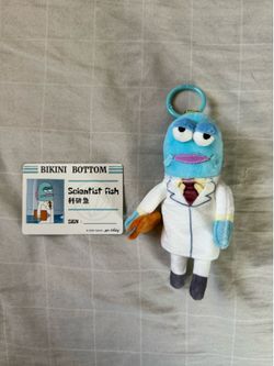Scientist Fish Popmart Spongebob