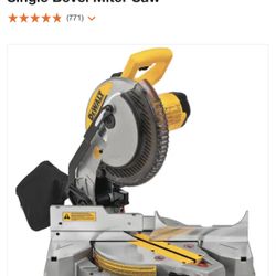 Dewalt 10in Mitter Saw