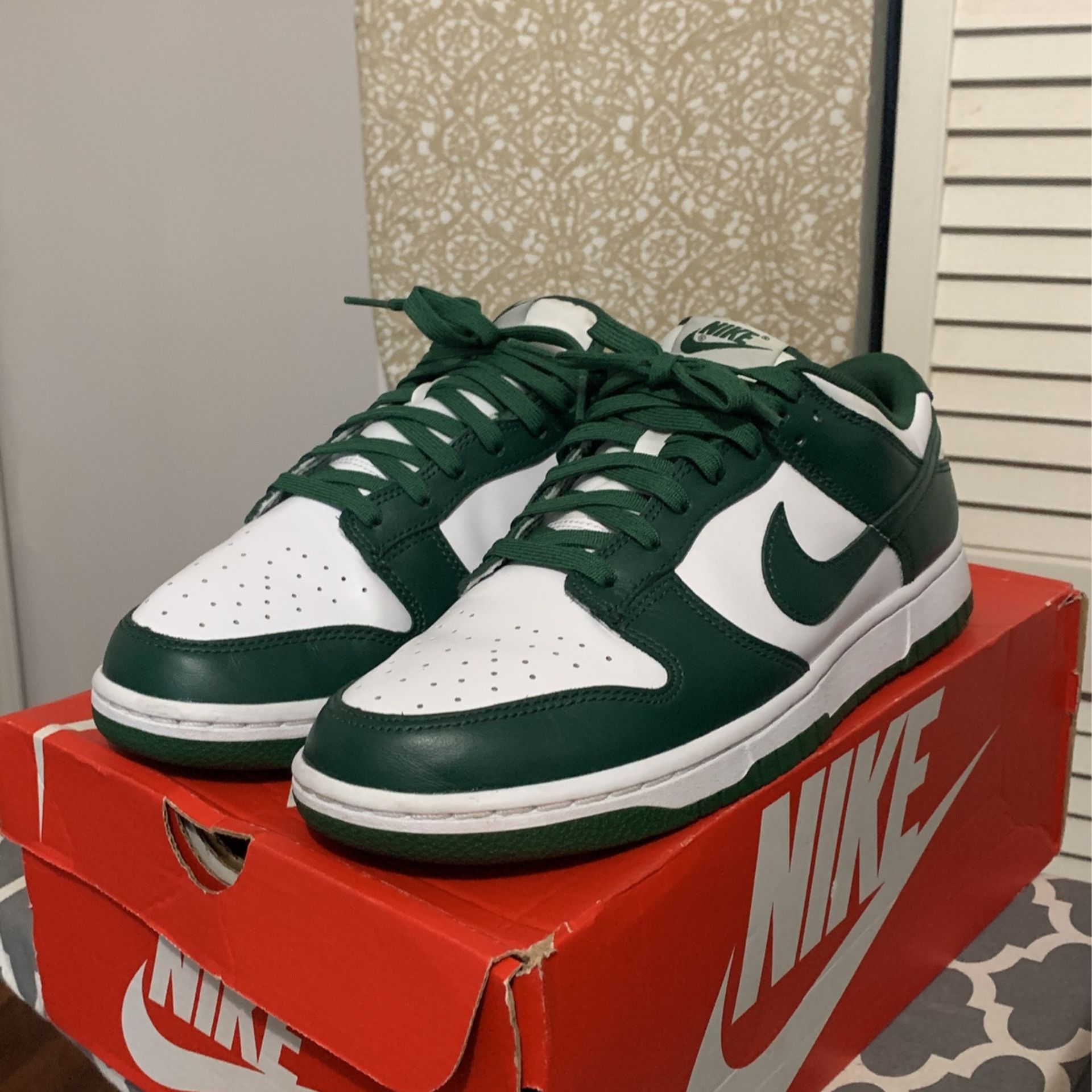 Michigan state dunk low