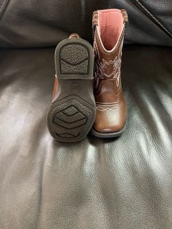 Cow boots for girl