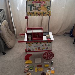 Melissa and Doug Taco and Donut cart