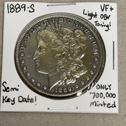 1889-S Morgan Silver Dollar