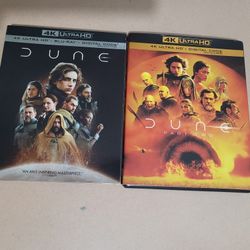 Dune Movie 4k Blu Ray Bundle