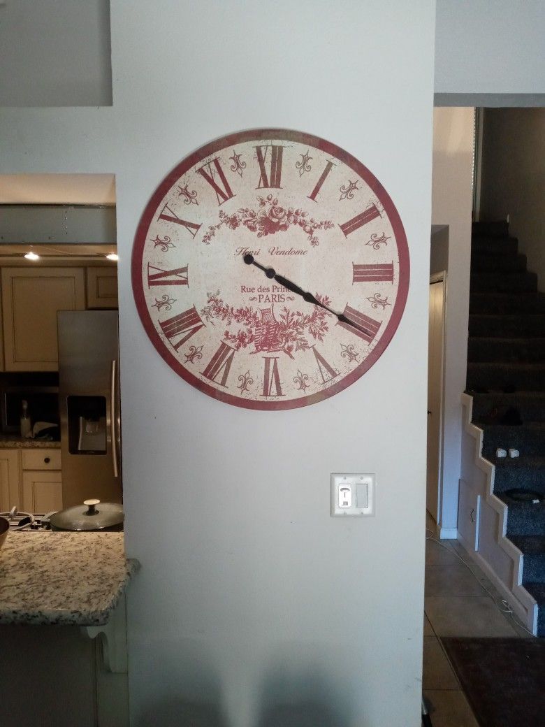 Large Decorative Clock