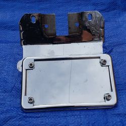Harley Davidson Chrome Softtail License Plate Frame