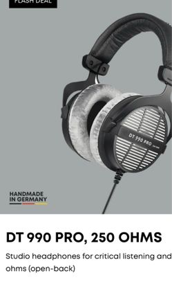 DT 990 PRO, 250 OHMS  Headphones