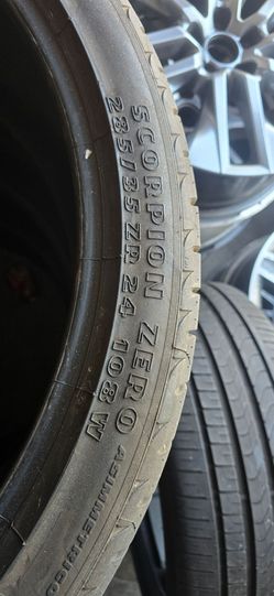 285/35R24 Pirelli scorpion
