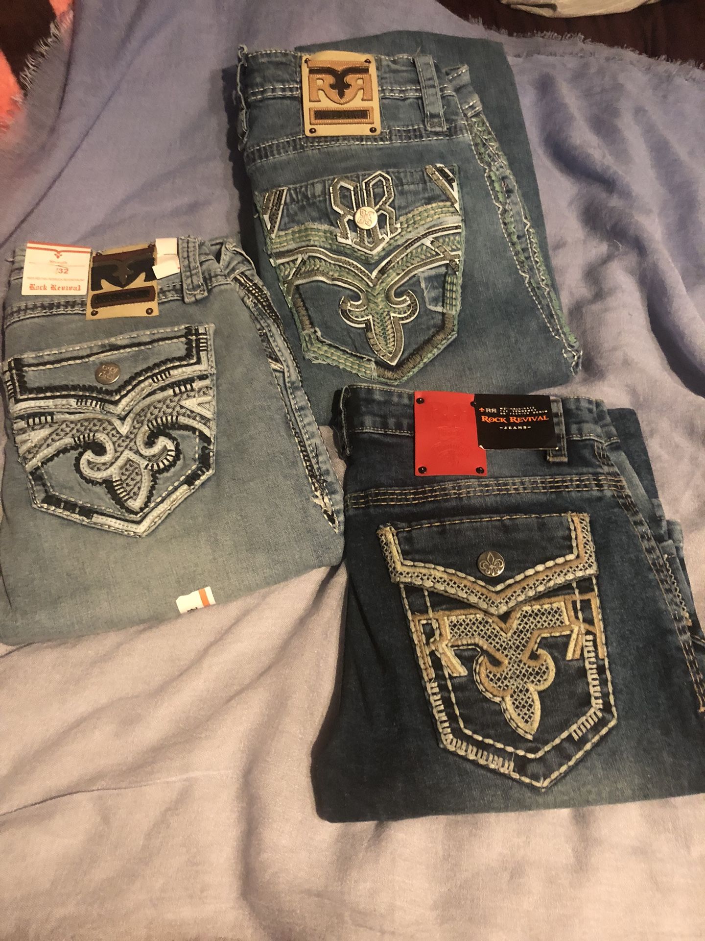 Pantalon Bordados Para Caballero 32/32. $65 Cada Uno 👁️👁️Each Seagoville Tx