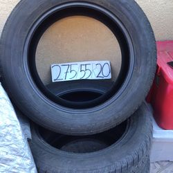 275. 55 R 20. 3 tires