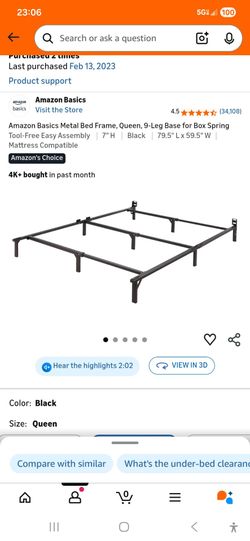 FREE  queen bed frame