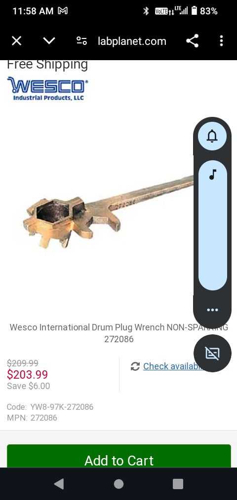 Drum Wrench....