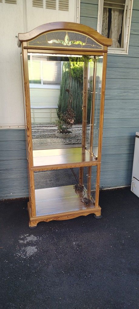 Glass Curio Cabinet 