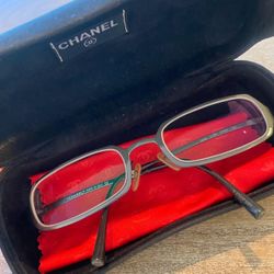 Authentic Chanel Titanium Glasses 