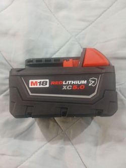 Milwaukee M18 RedLithium XC5.0 Battery