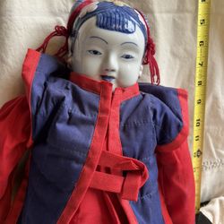 Doll-  Glass Head   (Asian doll)