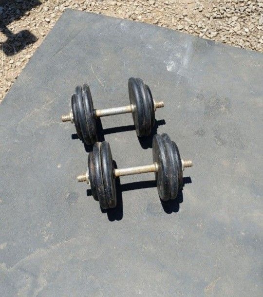 Dumbbells 2x50lbs