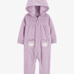 2 Baby Fleece Jumpsuit  24 month 