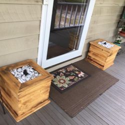 Farm Style Fire Feature Box