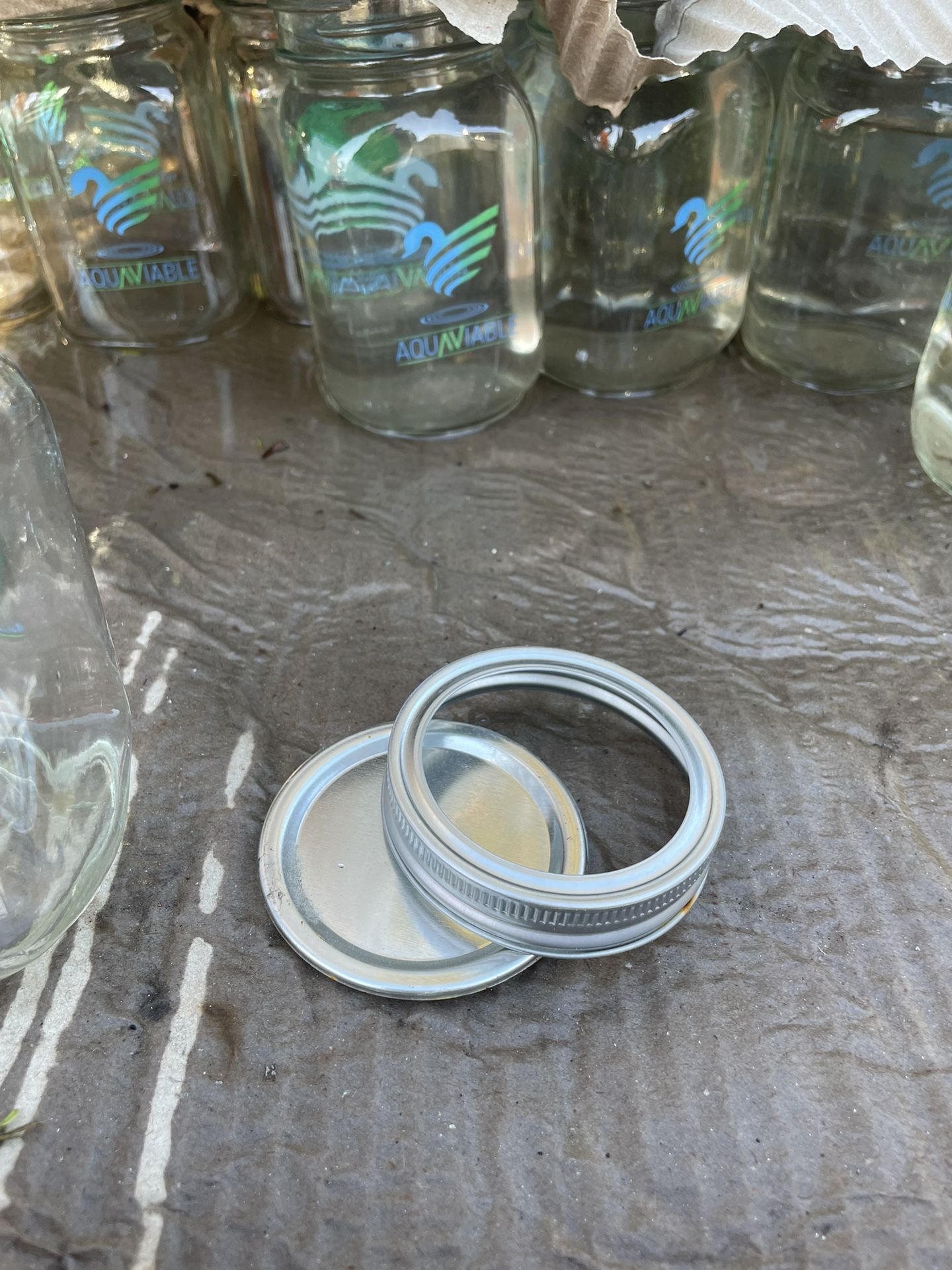 Glass Jars And Lids