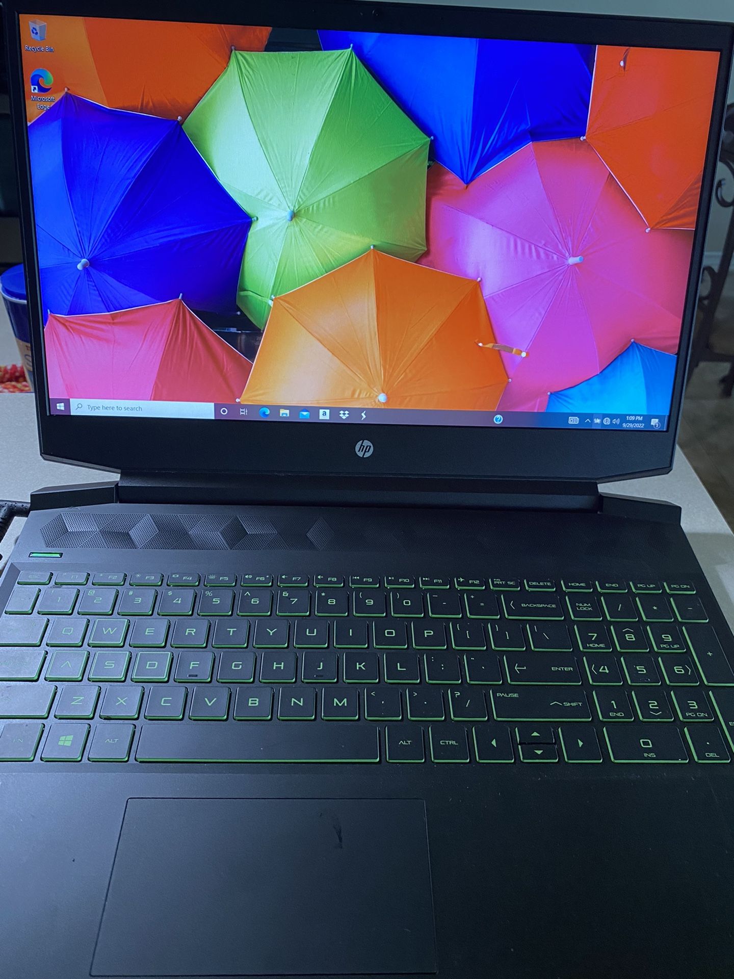 HP Laptop Gaming Ryzen5  $350.00