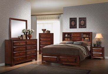 6 PC BED ROOM SUITE(new)