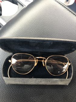 Antique glasses