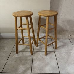 Pair Of Barstools 30”H