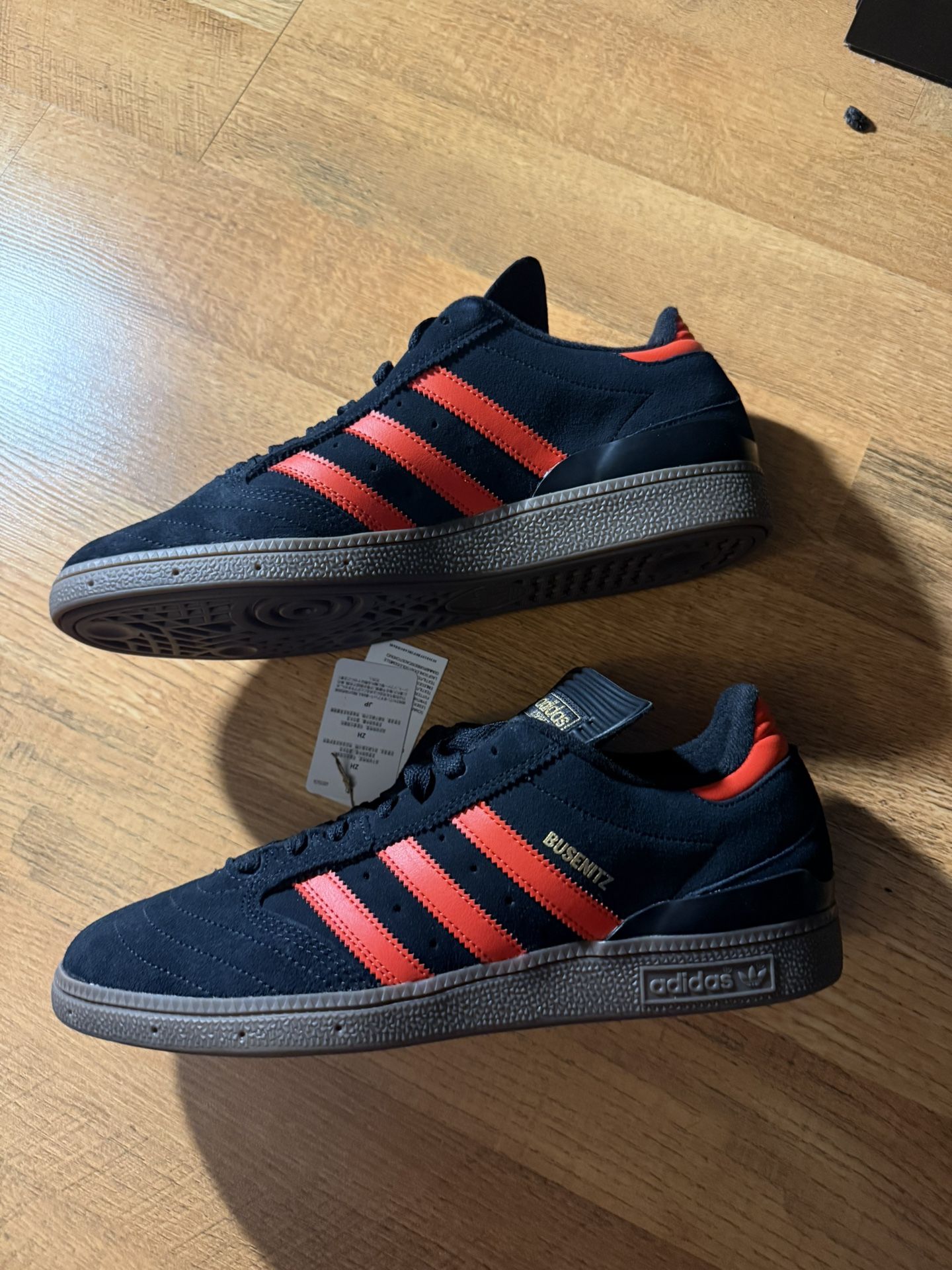 Adidas Busenitz Pro Black Red Gum