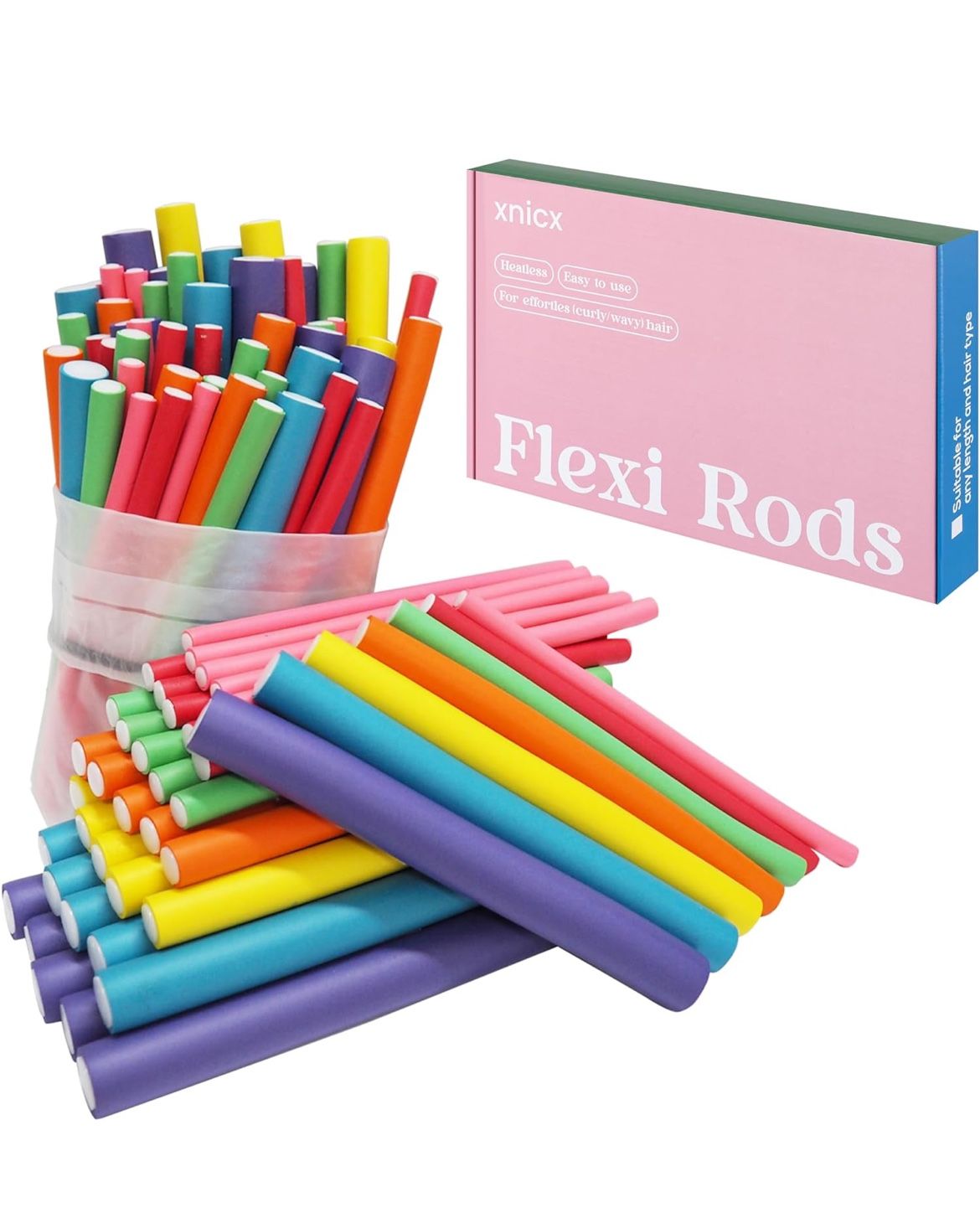 Heatless curl rods