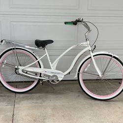 Classic 3 Speed Electra “The Betty” Vintage Style Beach Cruiser Bike