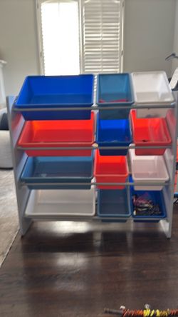 Kids Toy Storage with Bins