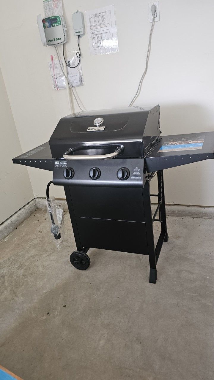 Charbroil American Gourmet Burner Propane Gas Grill Cart