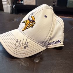 Vikings Signed Hat