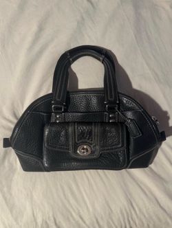 Black Coach Hampton satchel