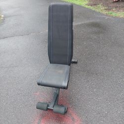 Adjustable workout bench