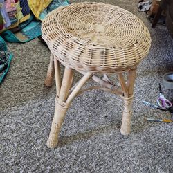 Wicker Stool 