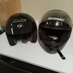 Motorcycle Helmets Size Large And Medium