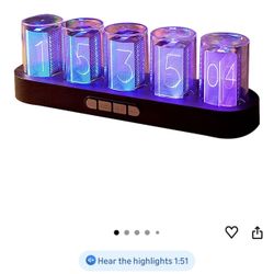 Steampunk Colorful Clock