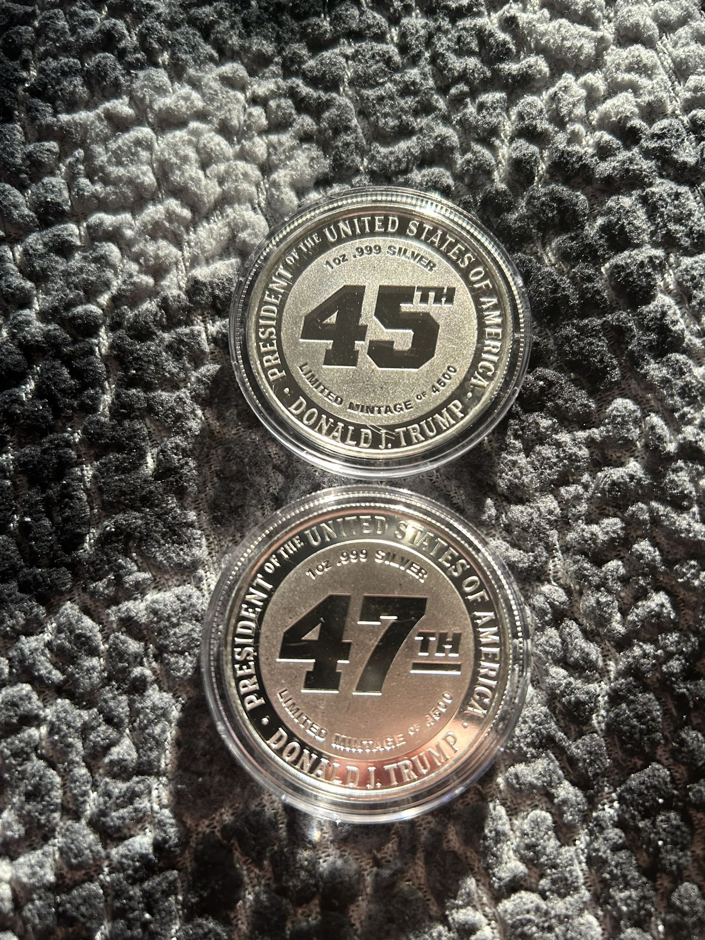 1 oz Silver Trump Coins