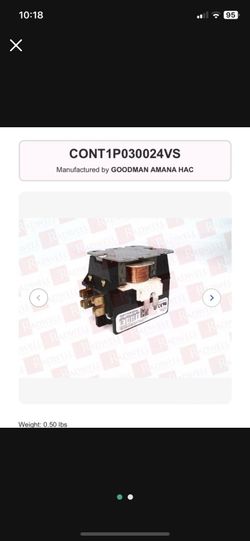 HVAC Repair Part Contactor