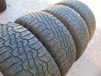 4 Used 275 55 20 Goodyear Wrangler Ultra Terrain Tires 7-8/32nds*2021