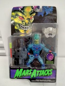 Mars Attacks Martian Trooper Action Figure 1996