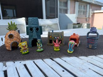 SpongeBob SquarePants Aquarium Decoration Set
